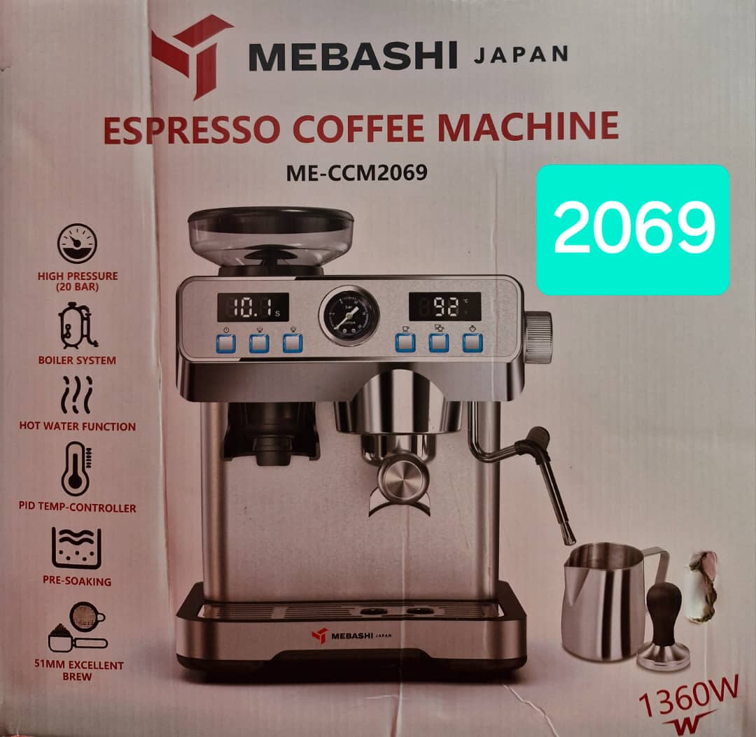 دستگاه قهوه ساز مباشی اسیاب دار مدل ME-CCM2069