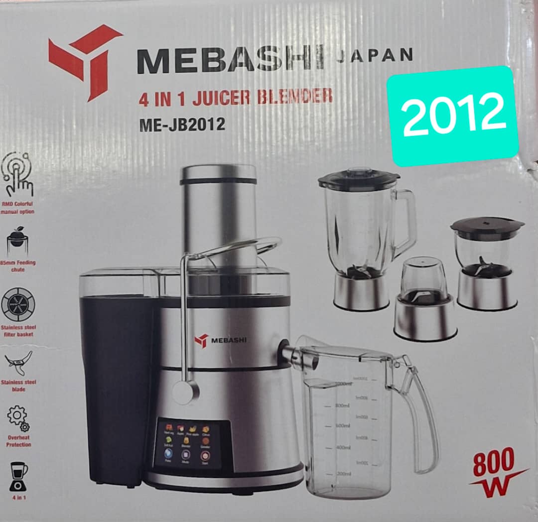 ابمیوه گیری 4 کاره مباشی مدلME-JB2012