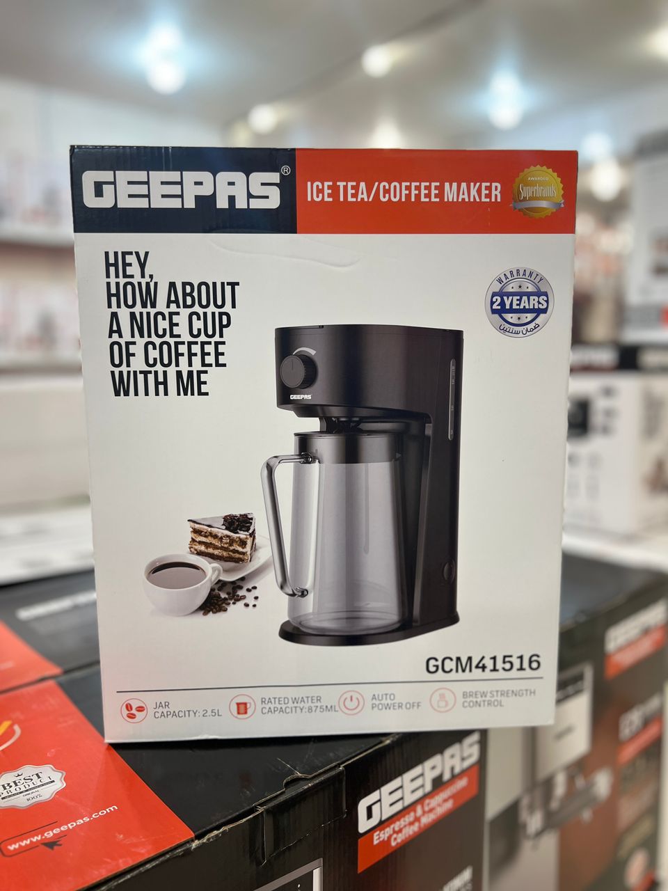 قهوه ساز جیپاس مدل GCM41516