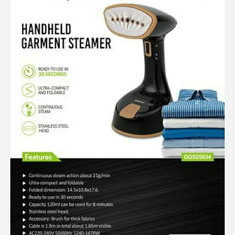 اتو بخارگر دستی جیپاس مدل GGS25034