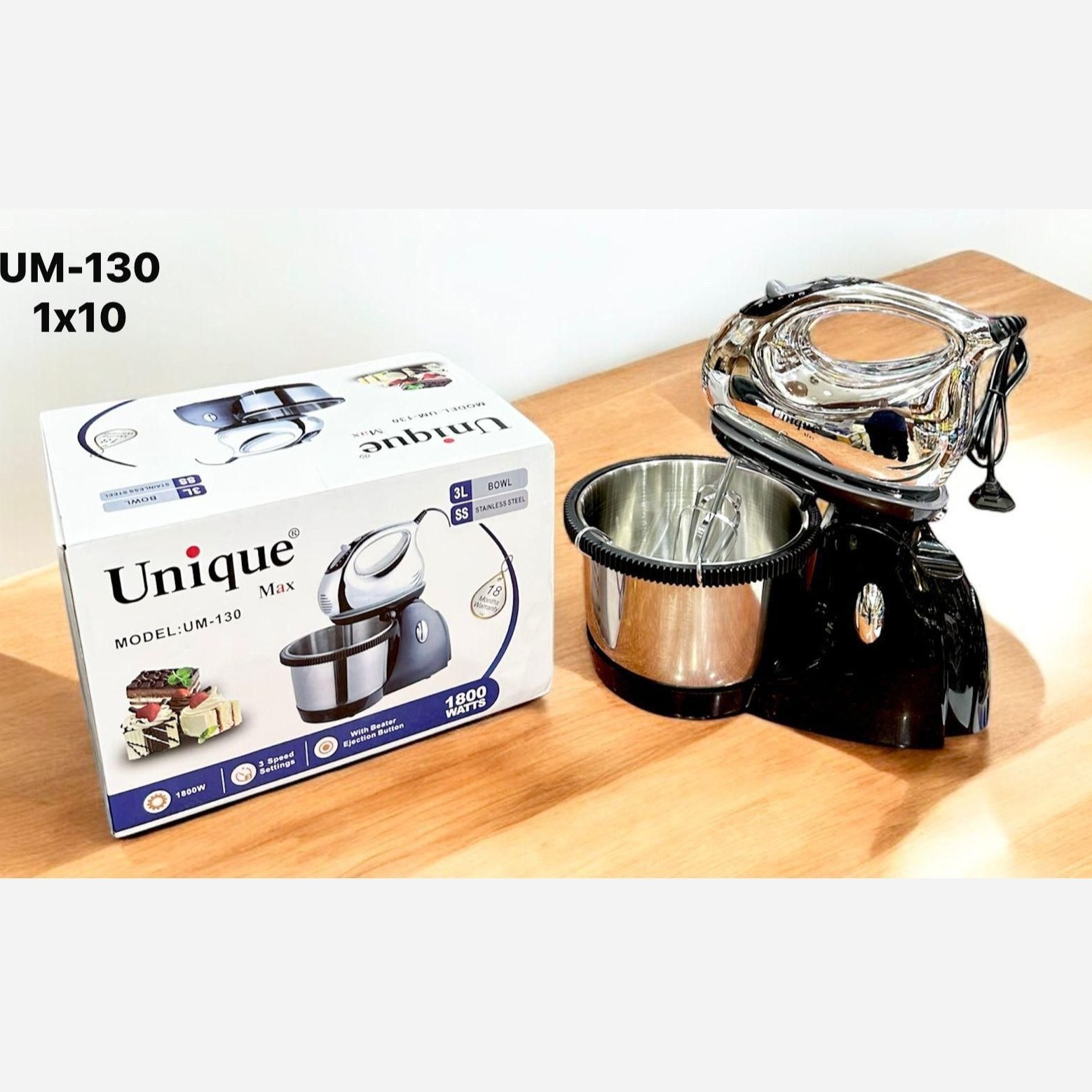 همزن کاسه دار یونیک مدل UM-130